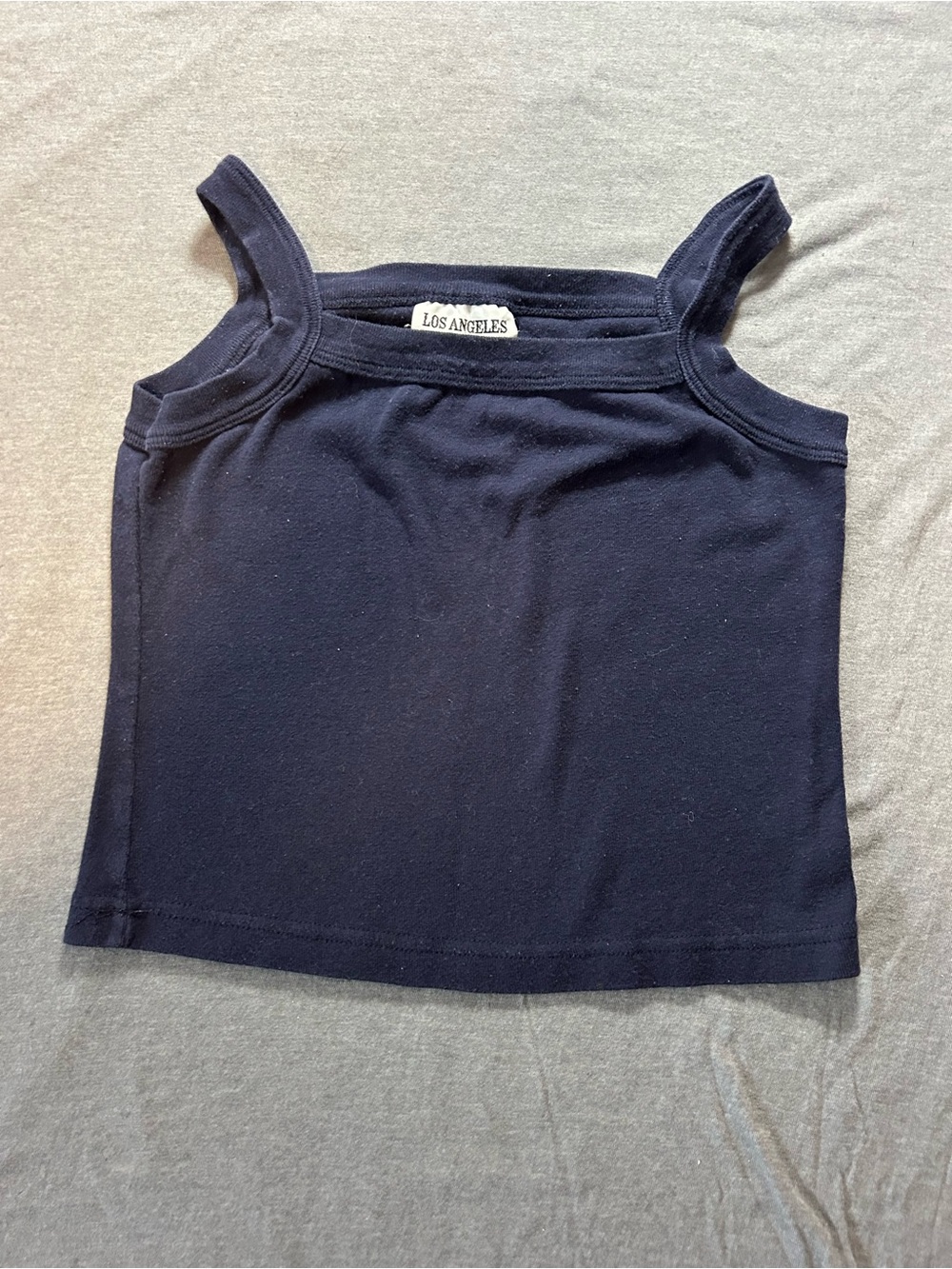 Los Angeles Express Vintage 90s Navy Blue Womens Tank Top